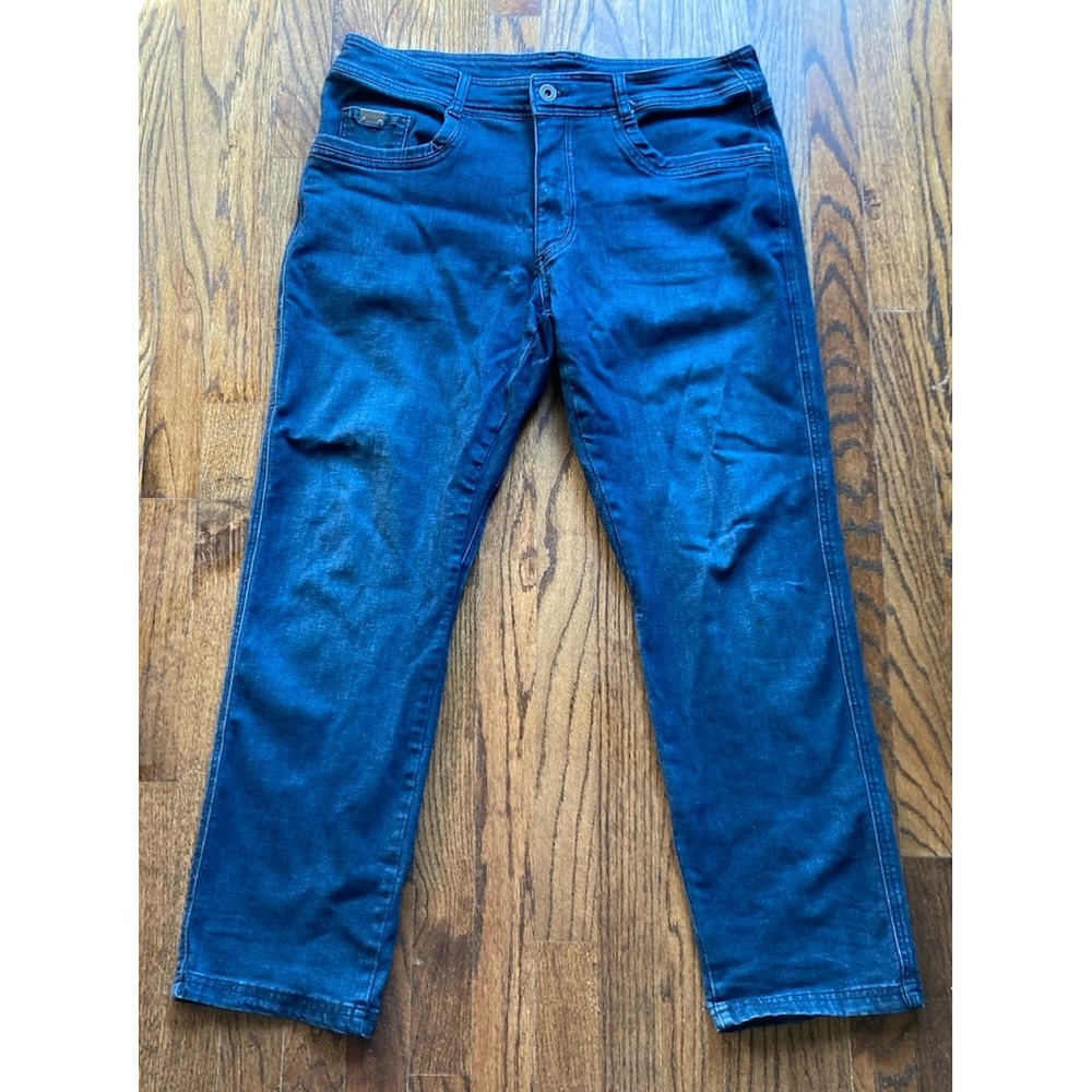 Kuhl Jeans Mens Size 36x30 Blue Tapered Stretch Denim